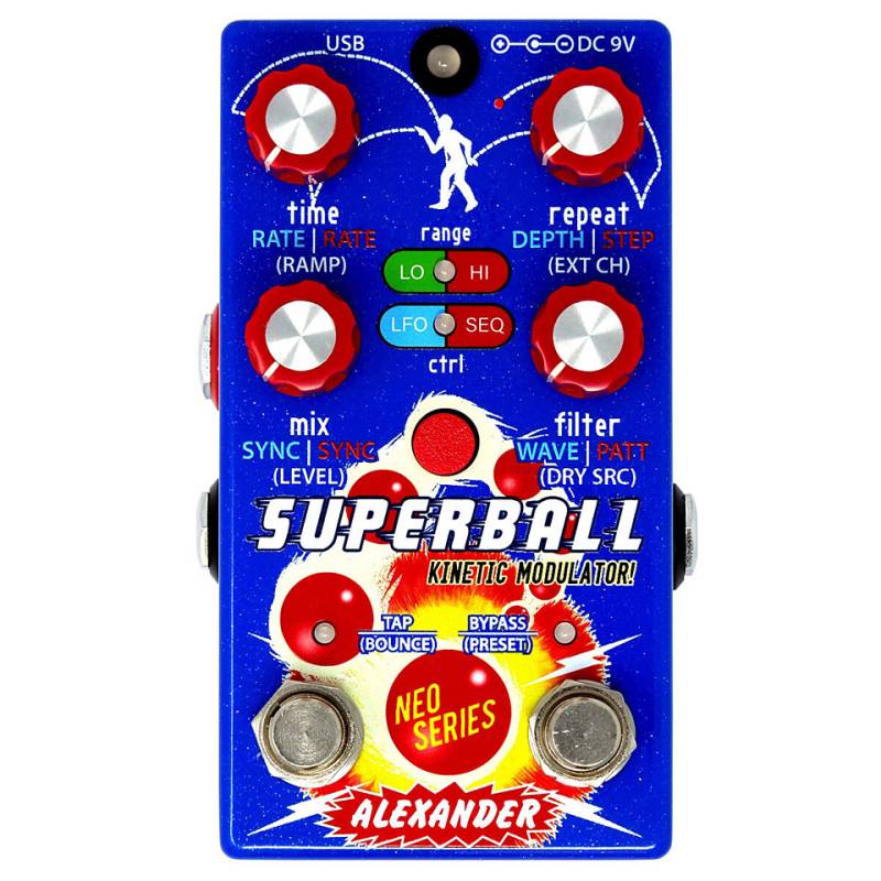 Alexander Superball Effektgerät E-Gitarre von Alexander