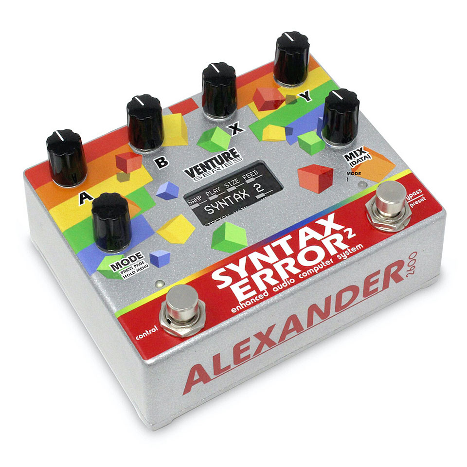 Alexander Syntax Error 2 - Neo Series Effektgerät E-Gitarre Alexander Syntax Error 2 - Neo Series Effektgerät E-Gitarre von Alexander