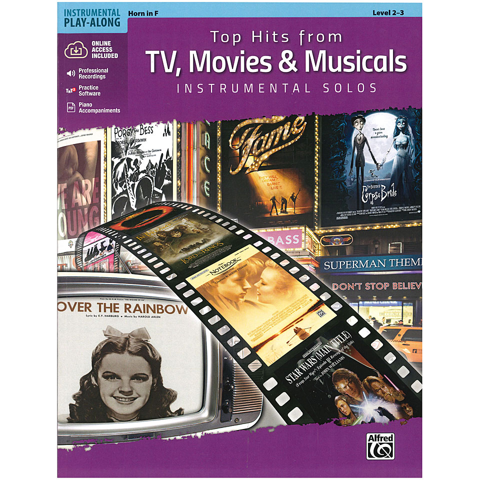 Alfred KDM Top hits from TV, Movies and Musicals for horn Play-Along Alfred KDM Top hits from TV, Movies and Musicals for horn Play-Along von Alfred KDM