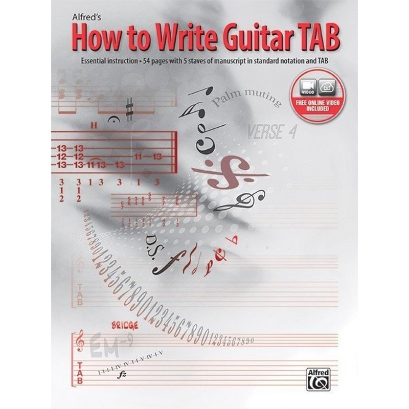 How to Write Guitar TAB von Alfred Music Publishing