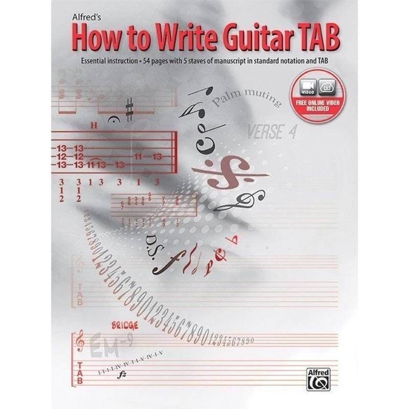 How to Write Guitar TAB von Alfred Music Publishing