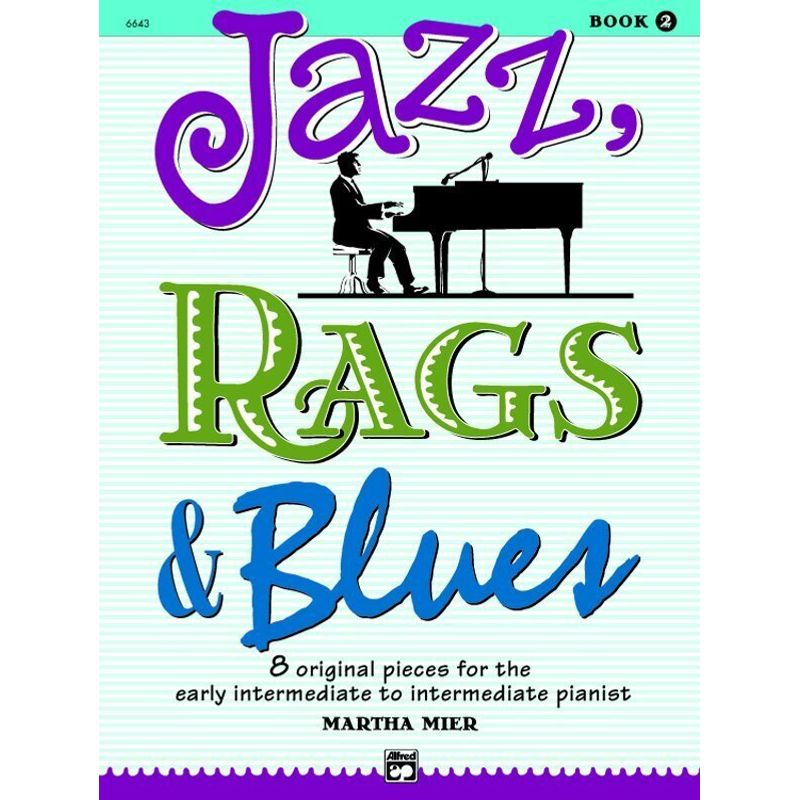 Jazz, Rags & Blues, for piano.Vol.2 von Alfred Music Publishing