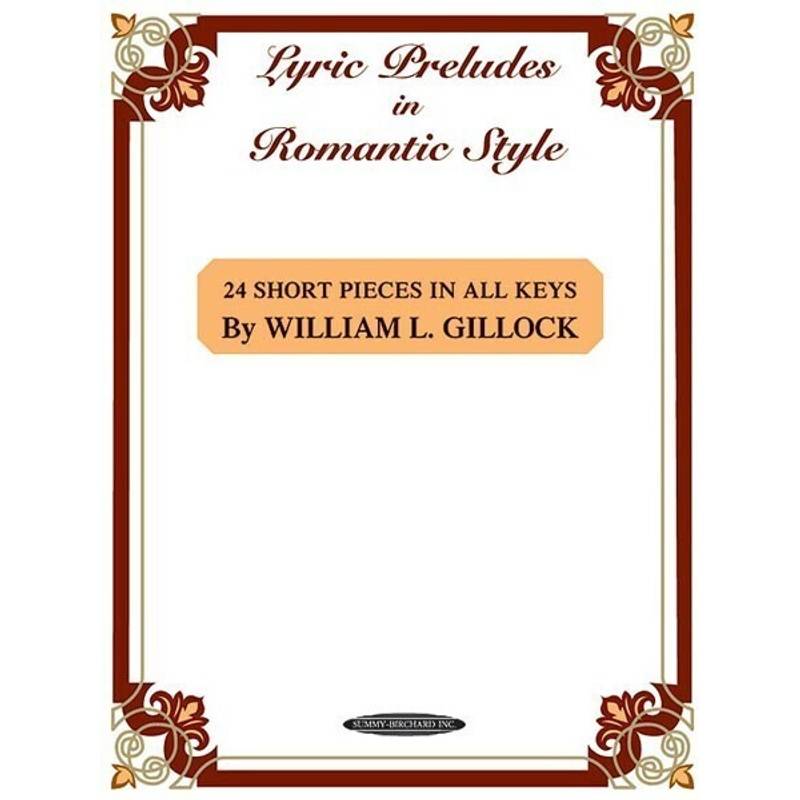 Lyric Preludes in Romantic Style von Alfred Music Publishing