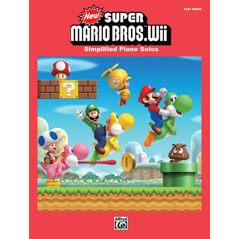 New Super Mario Bros. Wii, Klavier von Alfred Music Publishing