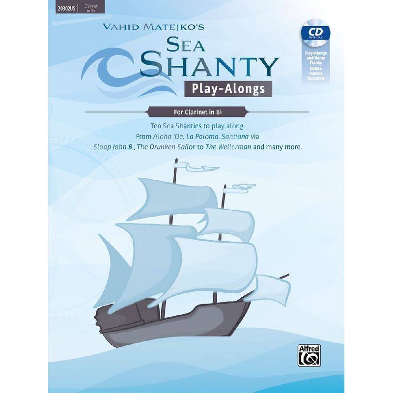 Sea Shanty Play-Alongs for Clarinet in Bb von Alfred Music Publishing