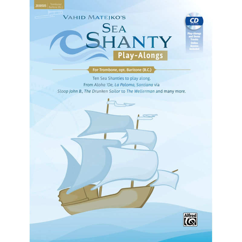 Sea Shanty Play-Alongs for Trombone, opt. Baritone B.C. von Alfred Music Publishing
