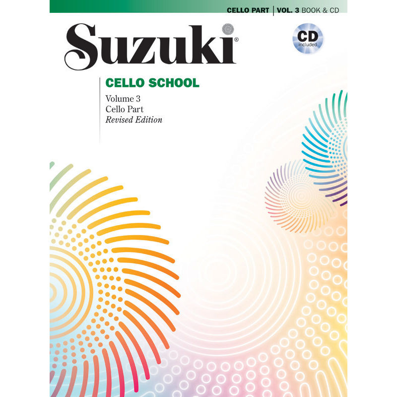 Suzuki Cello School, Cello Part, w. 1 Audio-CD.Vol.3 von Alfred Music Publishing
