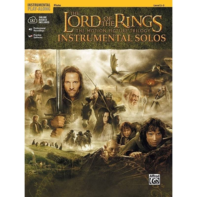 The Lord of the Rings, The Motion Picture Trilogy, w. Audio-CD, for Flute von Alfred Music Publishing