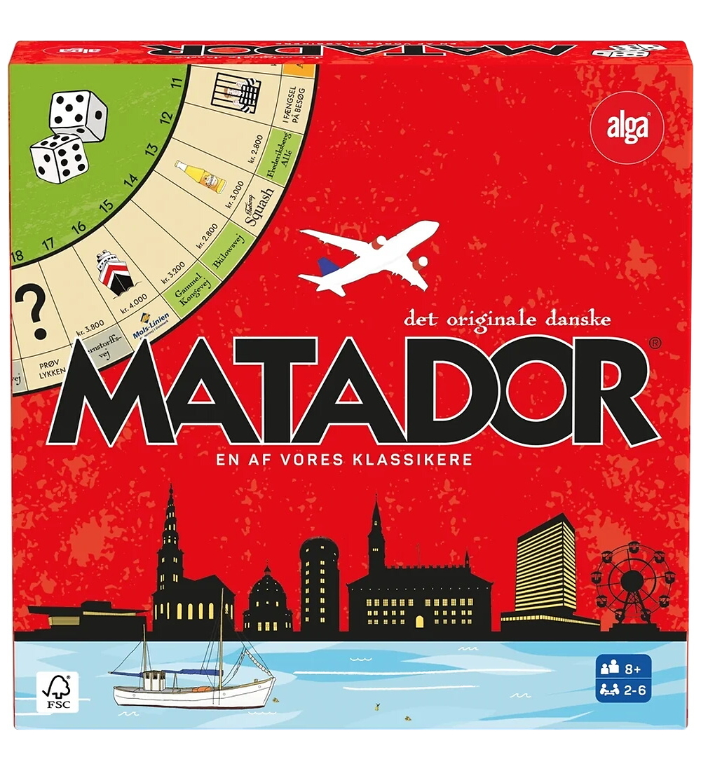 Alga Brettspiel - Matador - Alga - One Size - Brettspiele von Alga