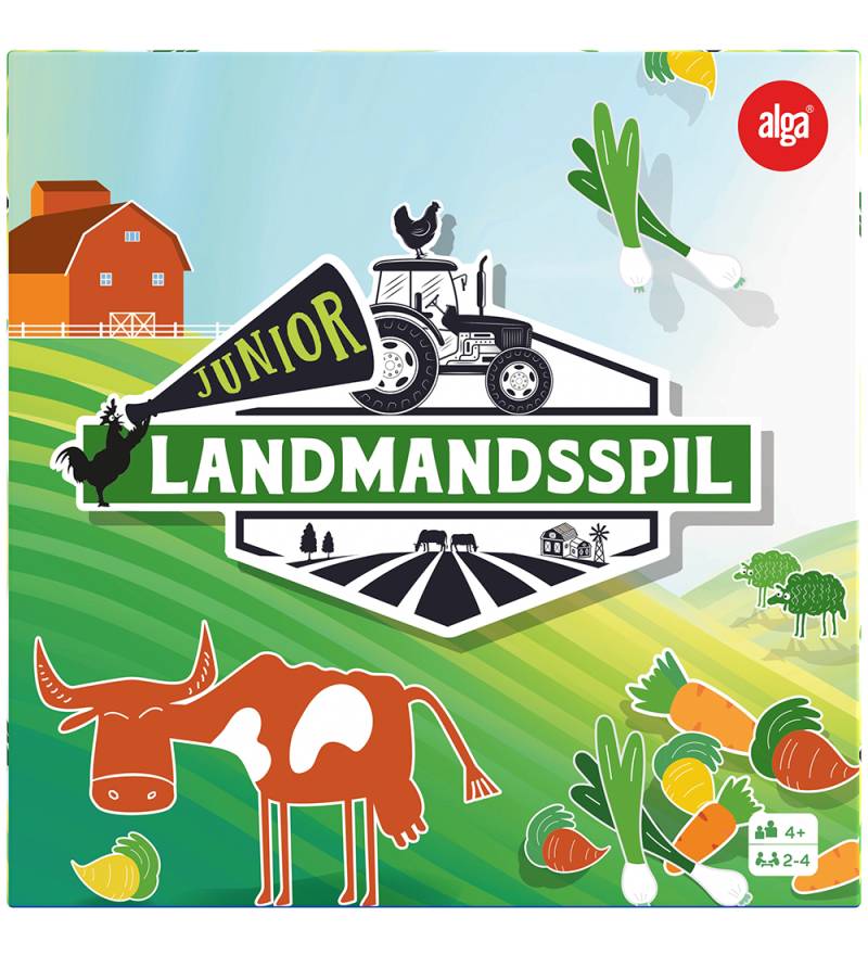Alga Brettspiele - Bauernspiel Junior - Alga - One Size - Brettspiele Alga Brettspiele - Bauernspiel Junior - Alga - One Size - Brettspiele von Alga
