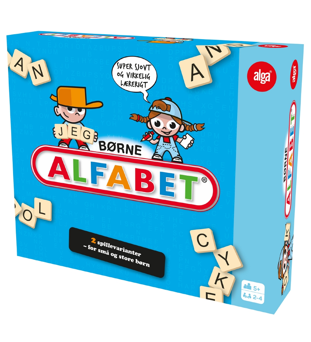 Alga Games - Kinderalphabet - Alga - One Size - Brettspiele von Alga