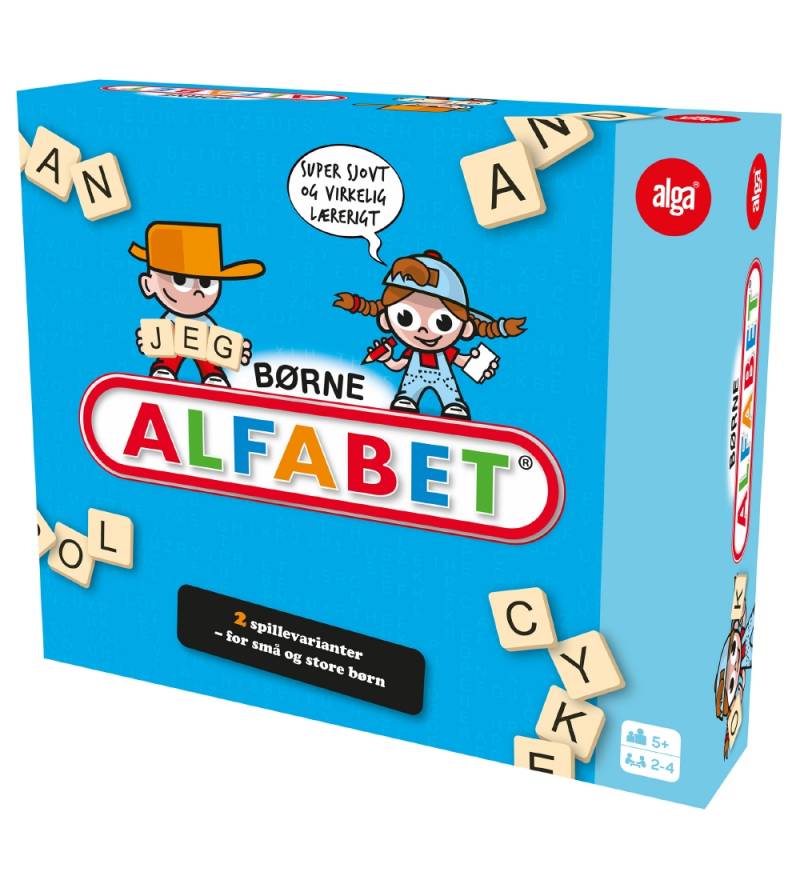 Alga Games - Kinderalphabet - Alga - One Size - Brettspiele Alga Games - Kinderalphabet - Alga - One Size - Brettspiele von Alga