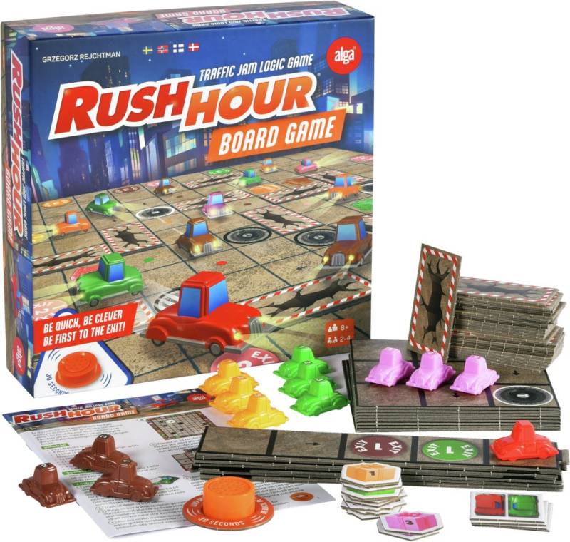 Alga Rush Hour Brettspiel von Alga