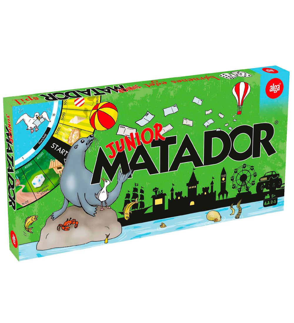 Alga Spil - Juniormatador - Alga - One Size - Brettspiele Alga Spil - Juniormatador - Alga - One Size - Brettspiele von Alga