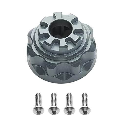 Aliaga 1 StüCk Metall-Universal-DifferentialträGer Vorne/Hinten für RC-Car 1/10 TRX4-4 -6, von Aliaga