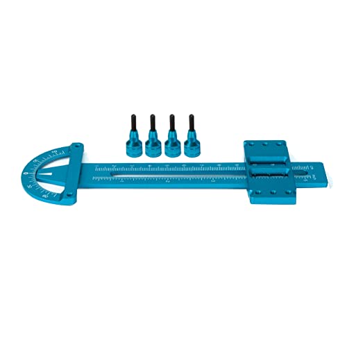 Aliaga Metal Shock Synchronizer Balance Meditation Links Rechts Härte-Einstellwerkzeug, Blau von Aliaga