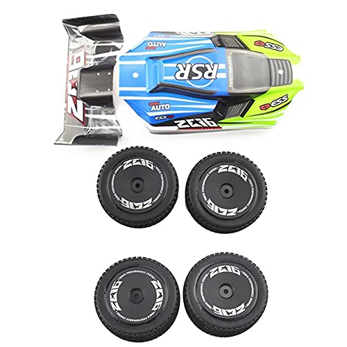 Aliaga RC Gummi Reifen Auto Gehäuse für 1/14 144001 RC Auto Zubehör von Aliaga