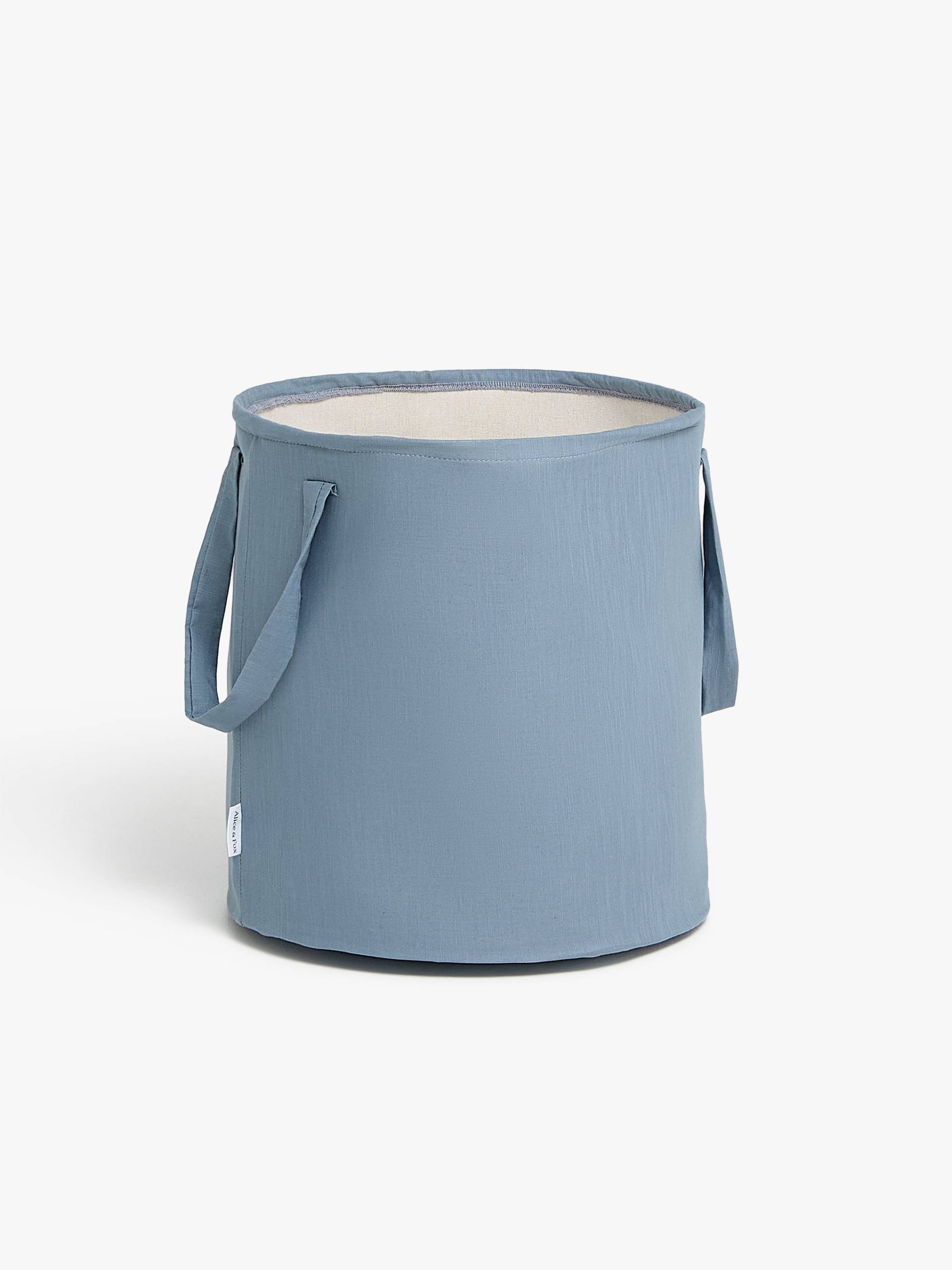 Alice &  Fox ABLE Aufbewahrungskorb, Blue Linen von Alice & Fox