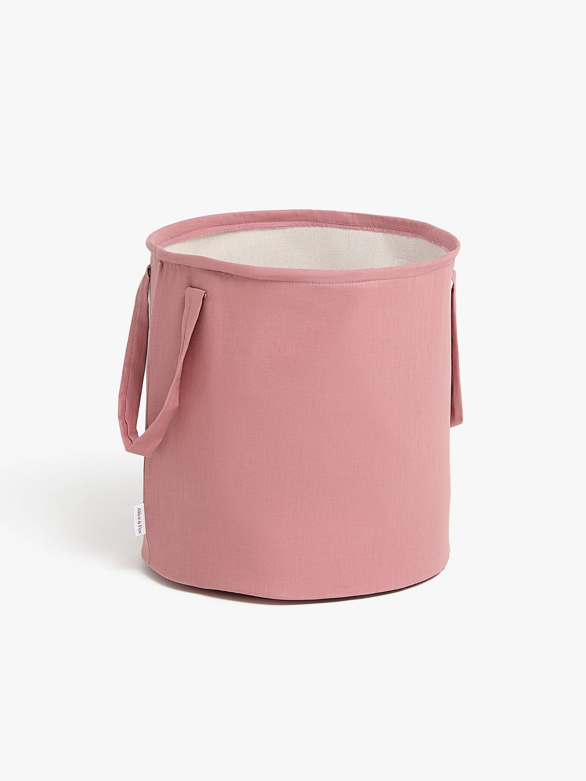 Alice &  Fox ABLE Aufbewahrungskorb, Pink Linen von Alice & Fox