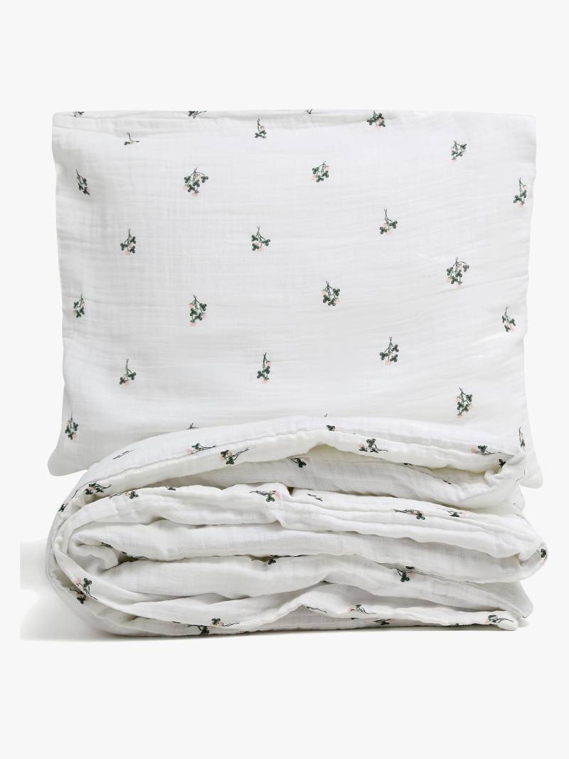 Alice &  Fox ADORA Bettwäsche Kinderbett 150x210, Weiß von Alice & Fox