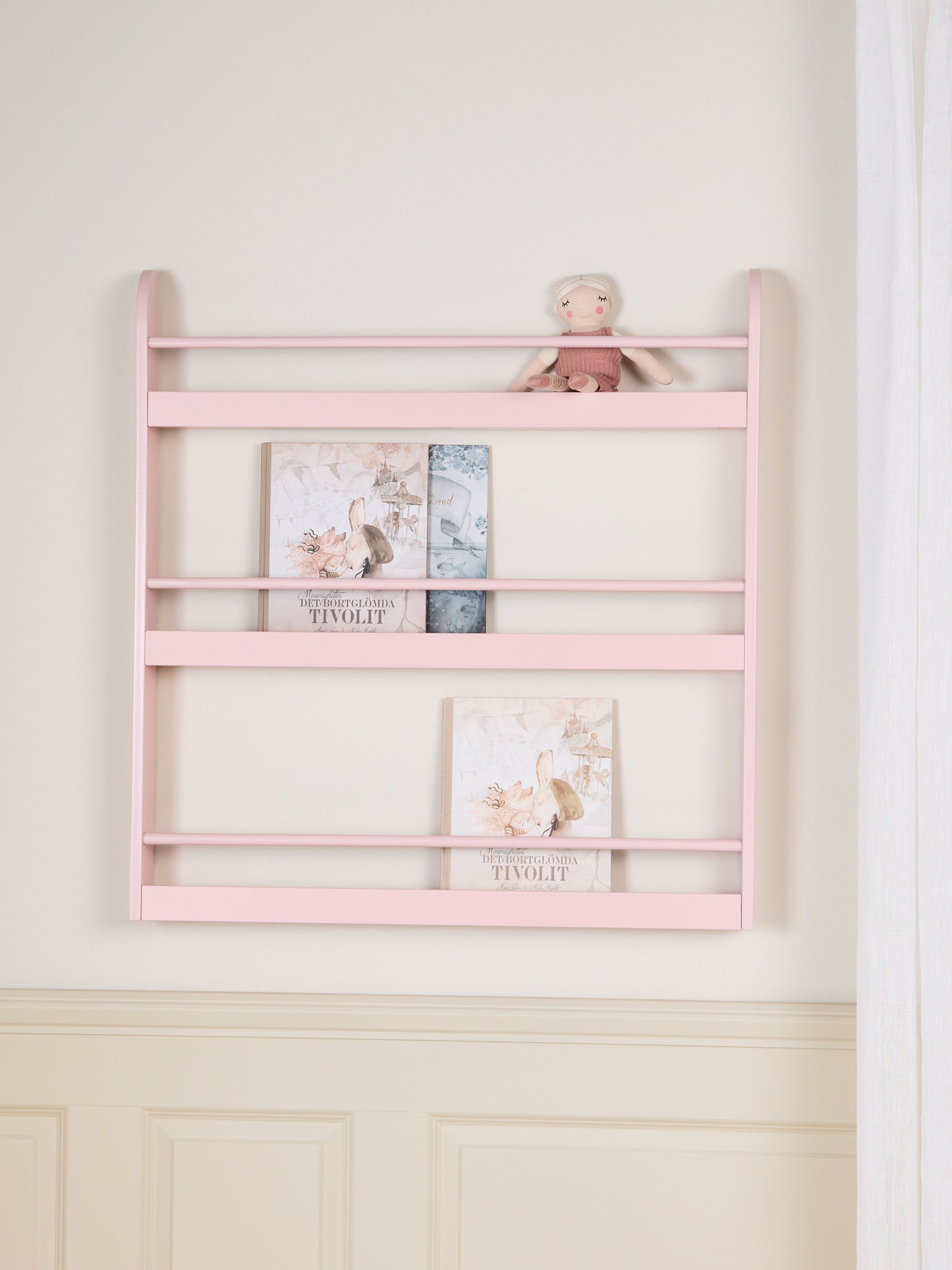 Alice &  Fox ASPEN Wandregal, Rosa, Wandregal kinderzimmer, Kinder von Alice & Fox