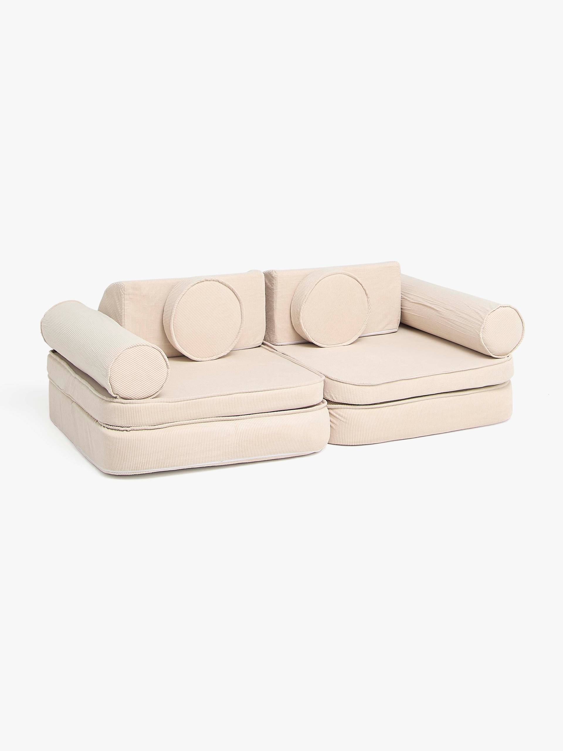 Alice & Fox BEN Zusammenbaubares Sofa, Beige, Kindersofa, Kindercouch, Kinder Alice & Fox BEN Zusammenbaubares Sofa, Beige, Kindersofa, Kindercouch, Kinder von Alice & Fox