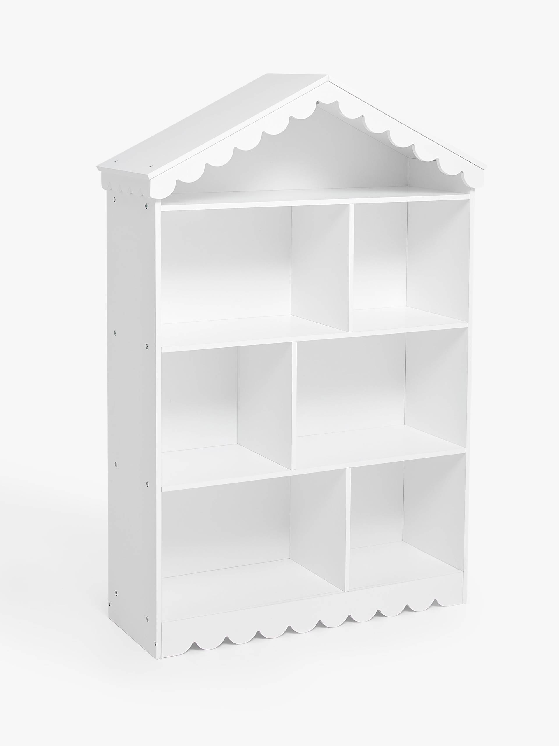 Alice &  Fox Dune Bücherregal &  Puppenhaus, White, Bücherregal kinderzimmer, Kinder, Kids von Alice & Fox