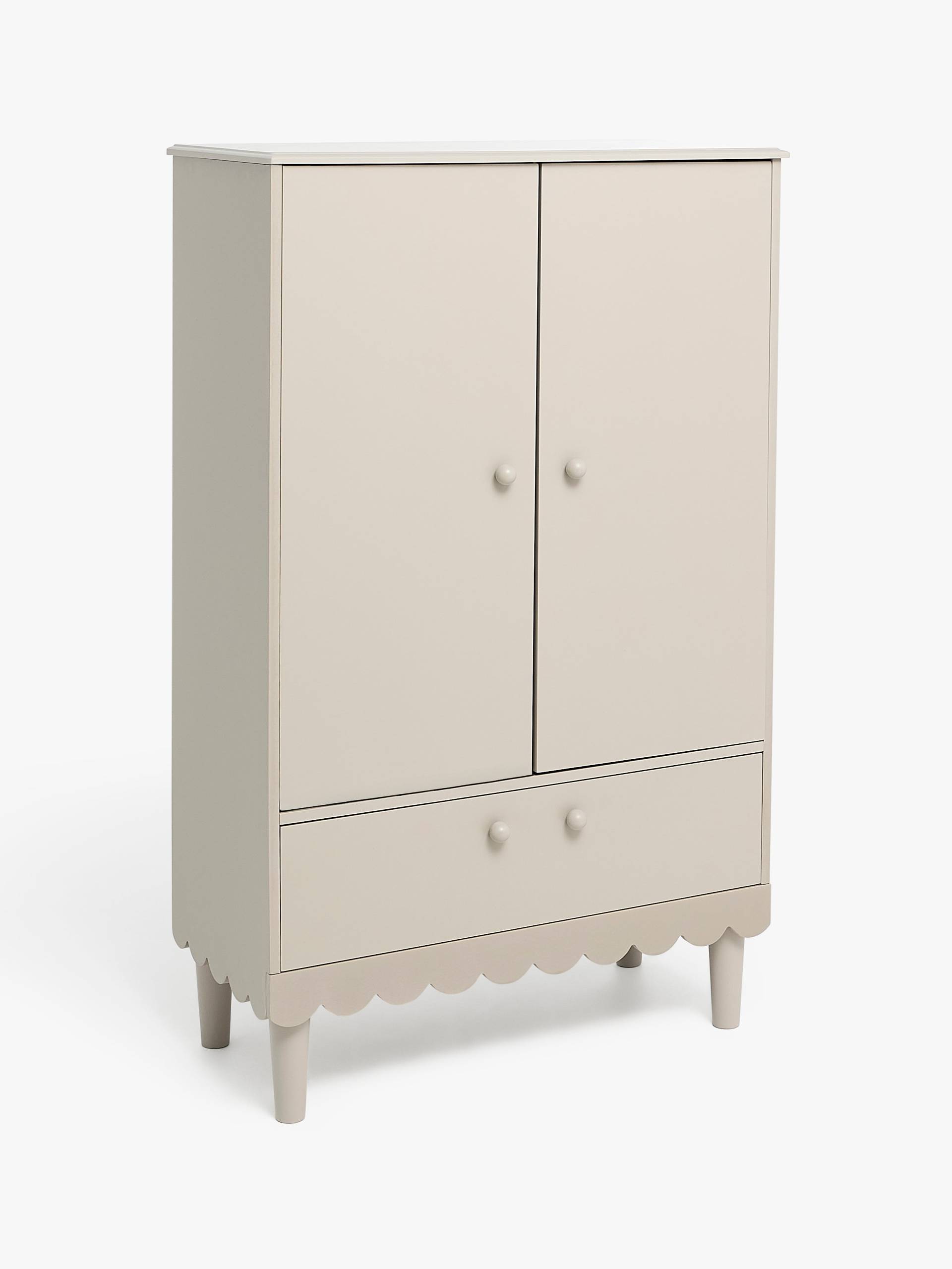 Alice &  Fox Dune Kinderkleiderschrank, Greige, Kinderzimmerschrank, Kinderzimmer von Alice & Fox