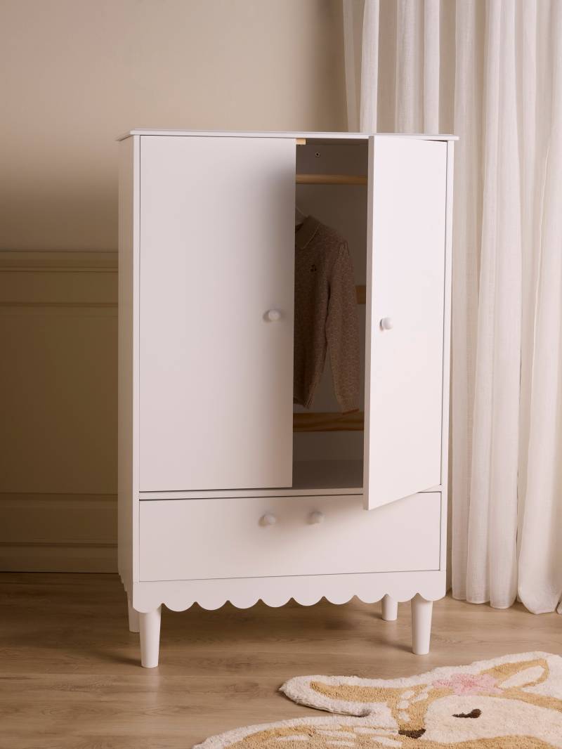 Alice &  Fox Dune Kinderkleiderschrank, White, Kinderzimmerschrank, Kinderzimmer von Alice & Fox