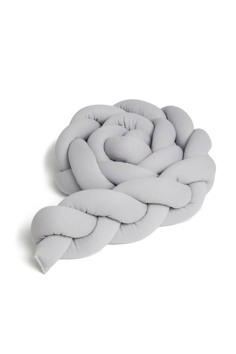 Alice &  Fox ALEAH Geflochtenes Nestchen 350 cm, Light Grey von Alice & Fox