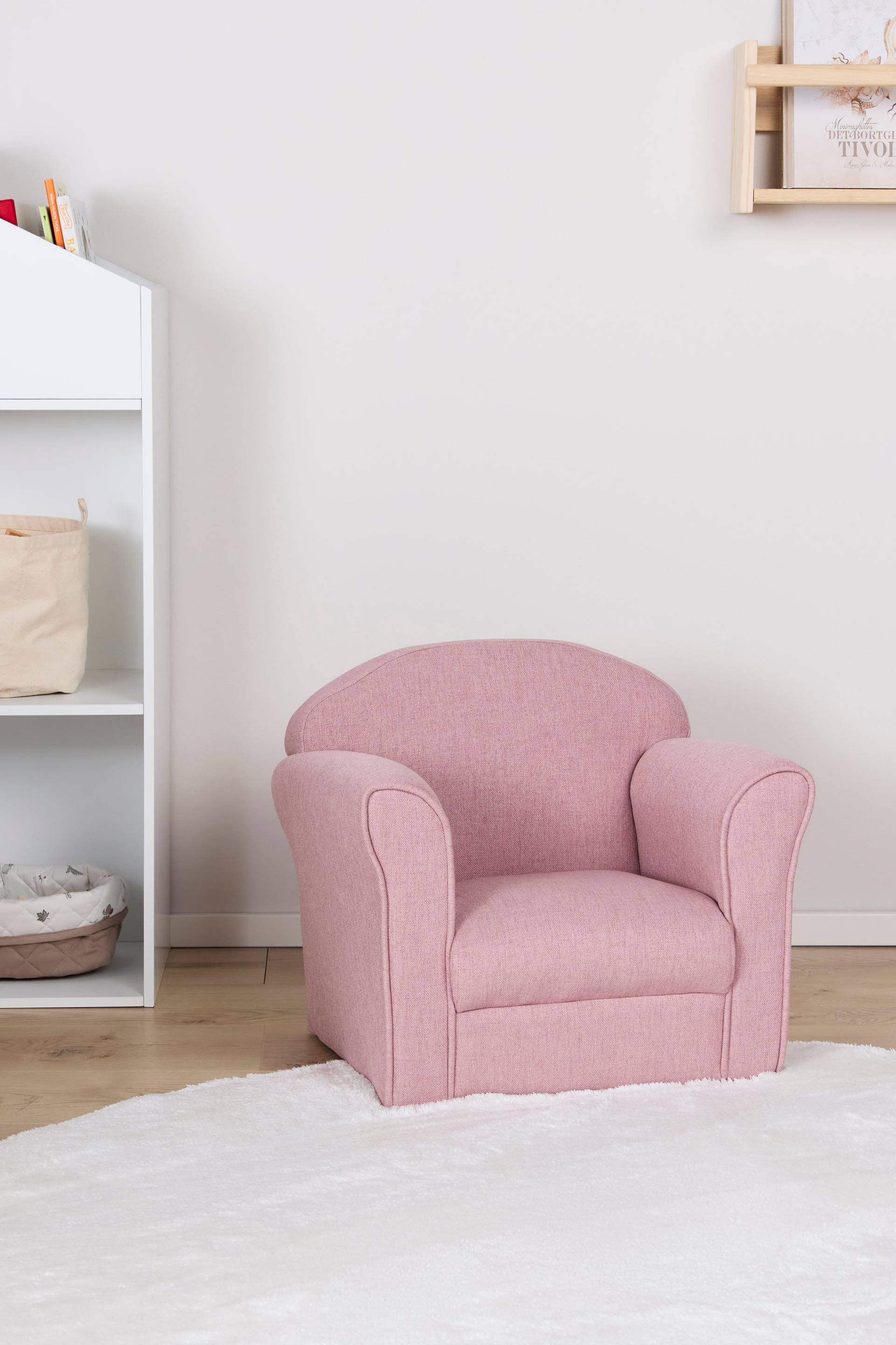 Alice &  Fox Puffin Sessel, Pink, Kindersessel von Alice & Fox
