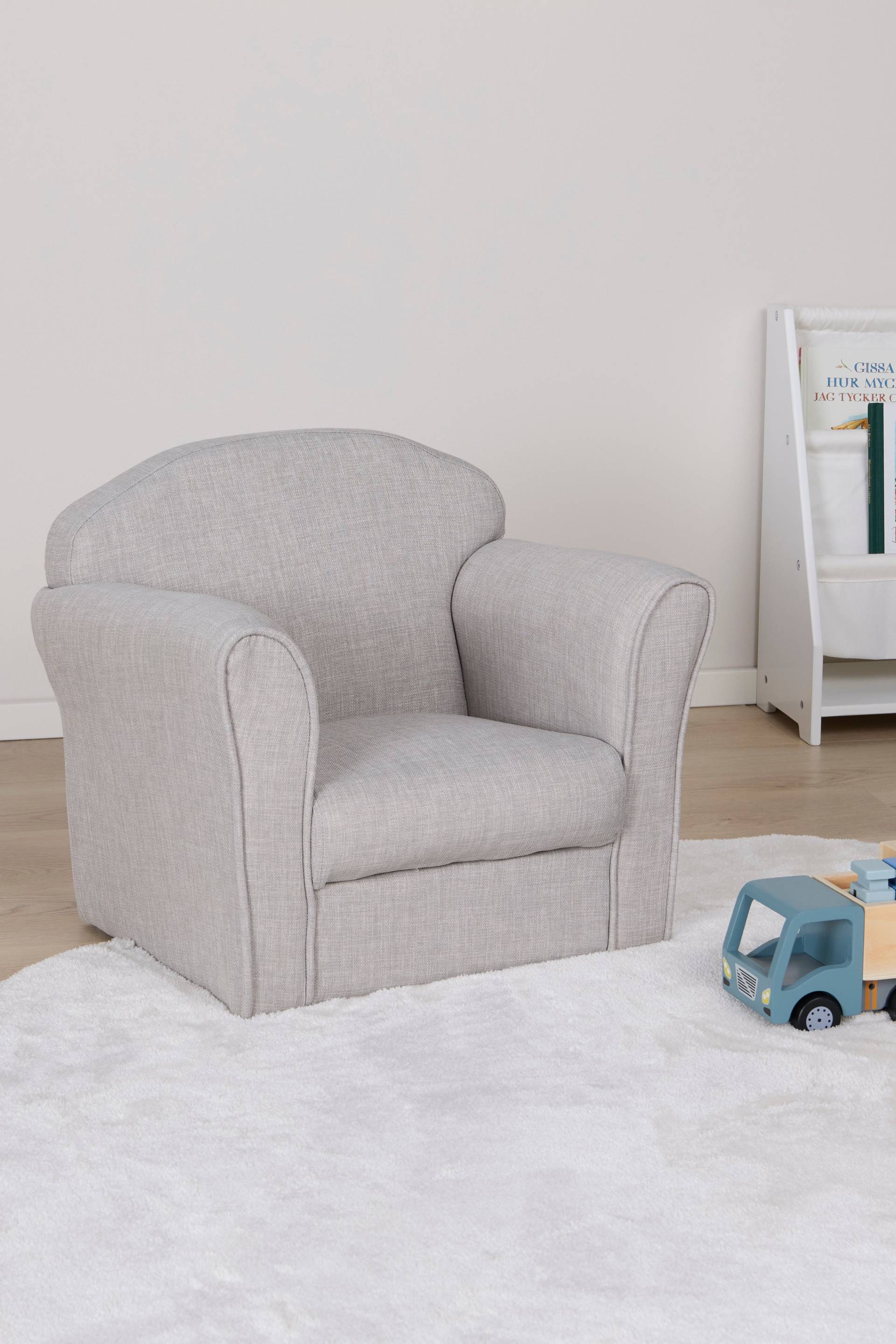 Alice &  Fox Puffin Sessel, Grey, Kindersessel von Alice & Fox