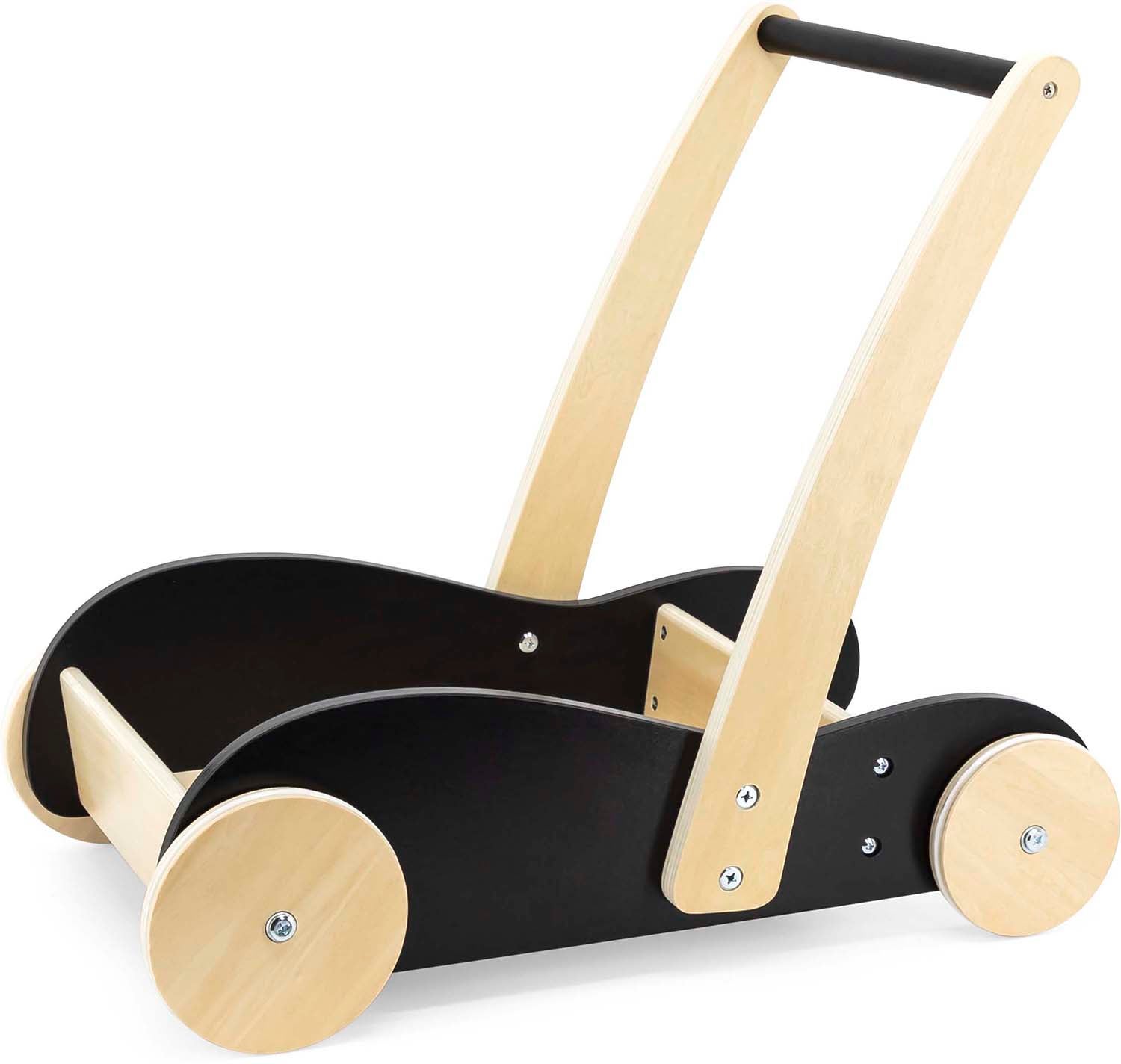 Alice &  Fox Mini Mover Lauflernwagen, Schwarz, Babyspielzeug von Alice & Fox