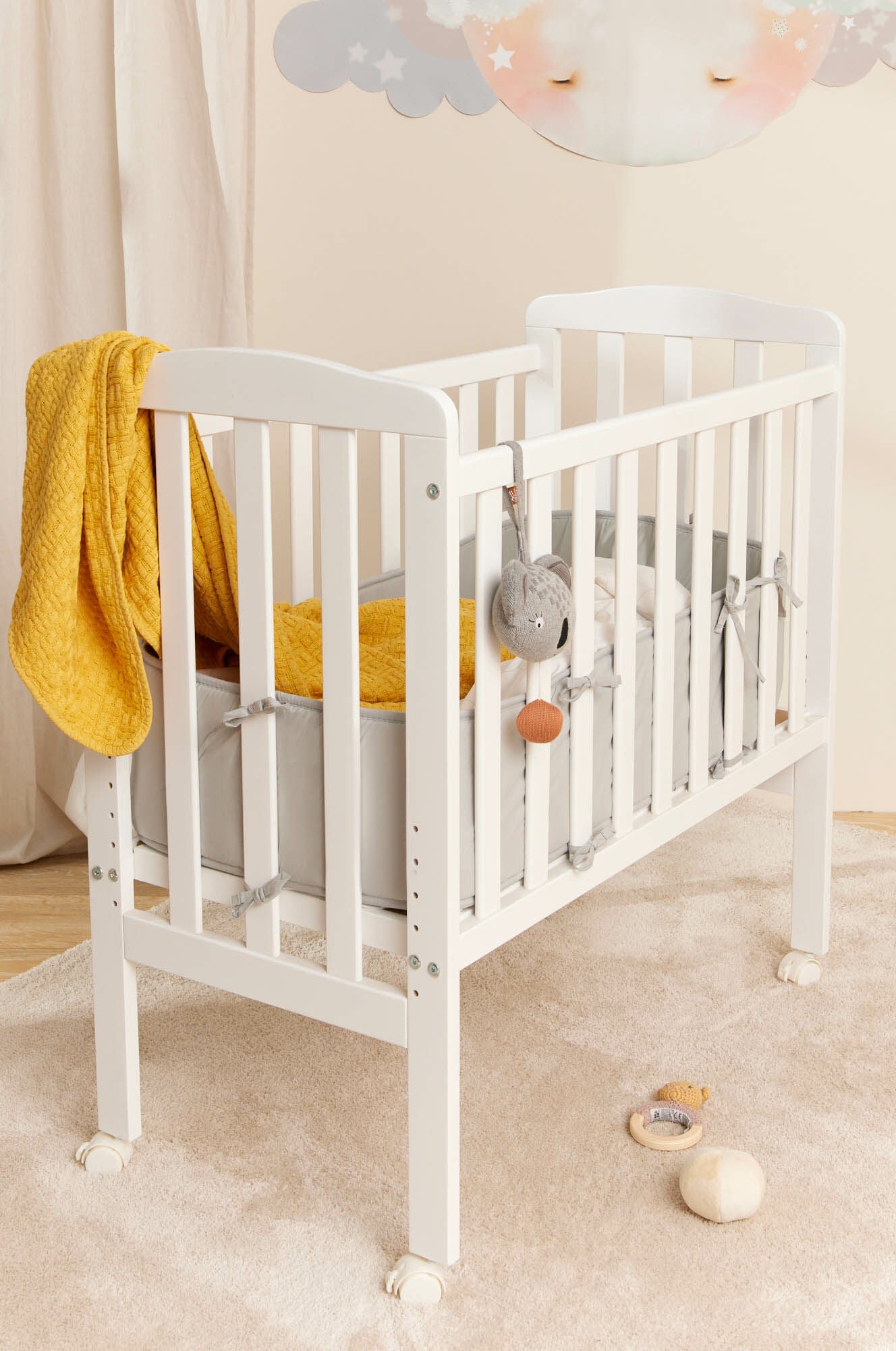 Alice & Fox Nestchen Beistellbett, Soft Grey Alice & Fox Nestchen Beistellbett, Soft Grey von Alice & Fox