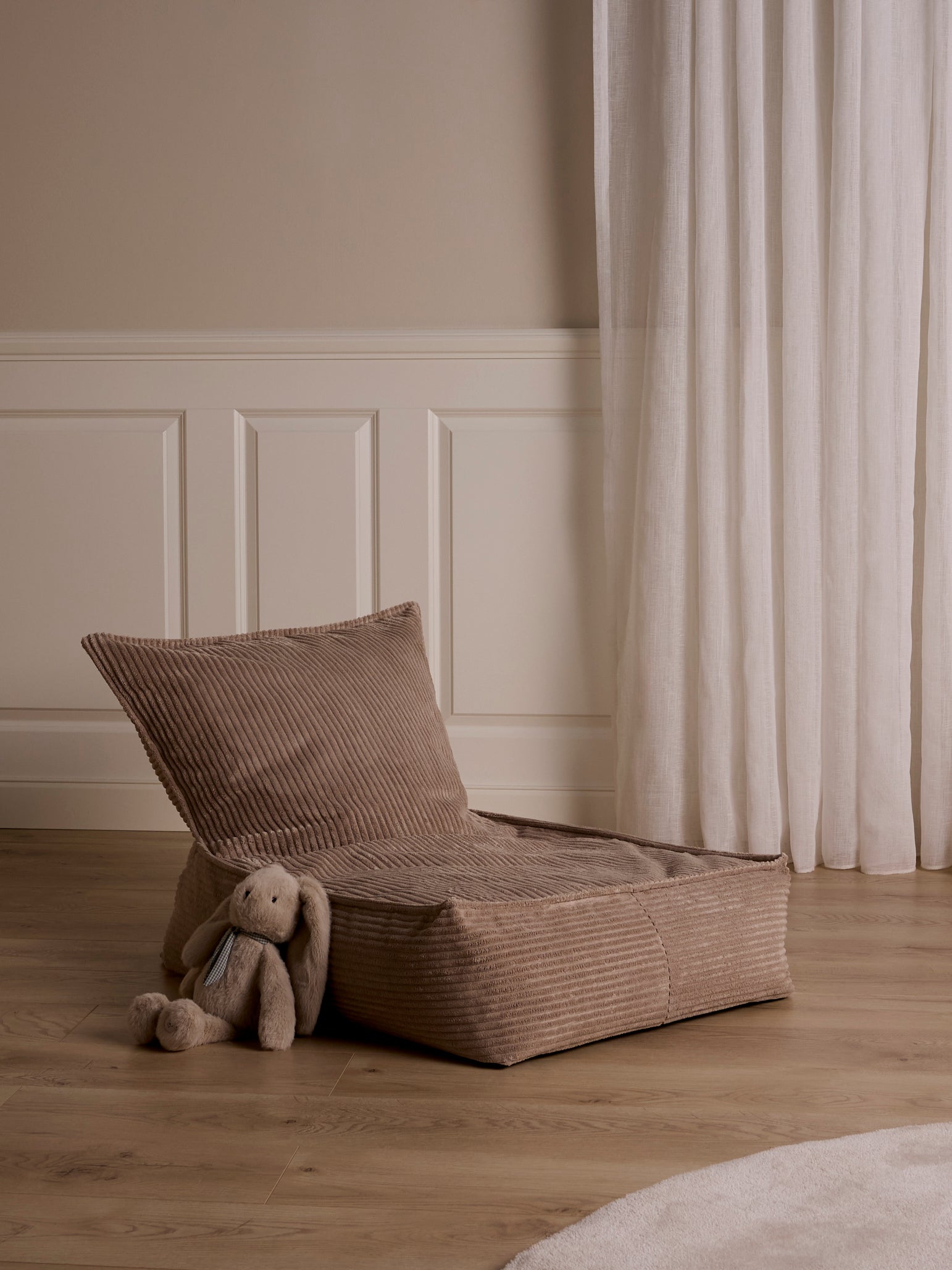 Alice &  Fox PIXIE Sitzsack, Beige Manchester von Alice & Fox