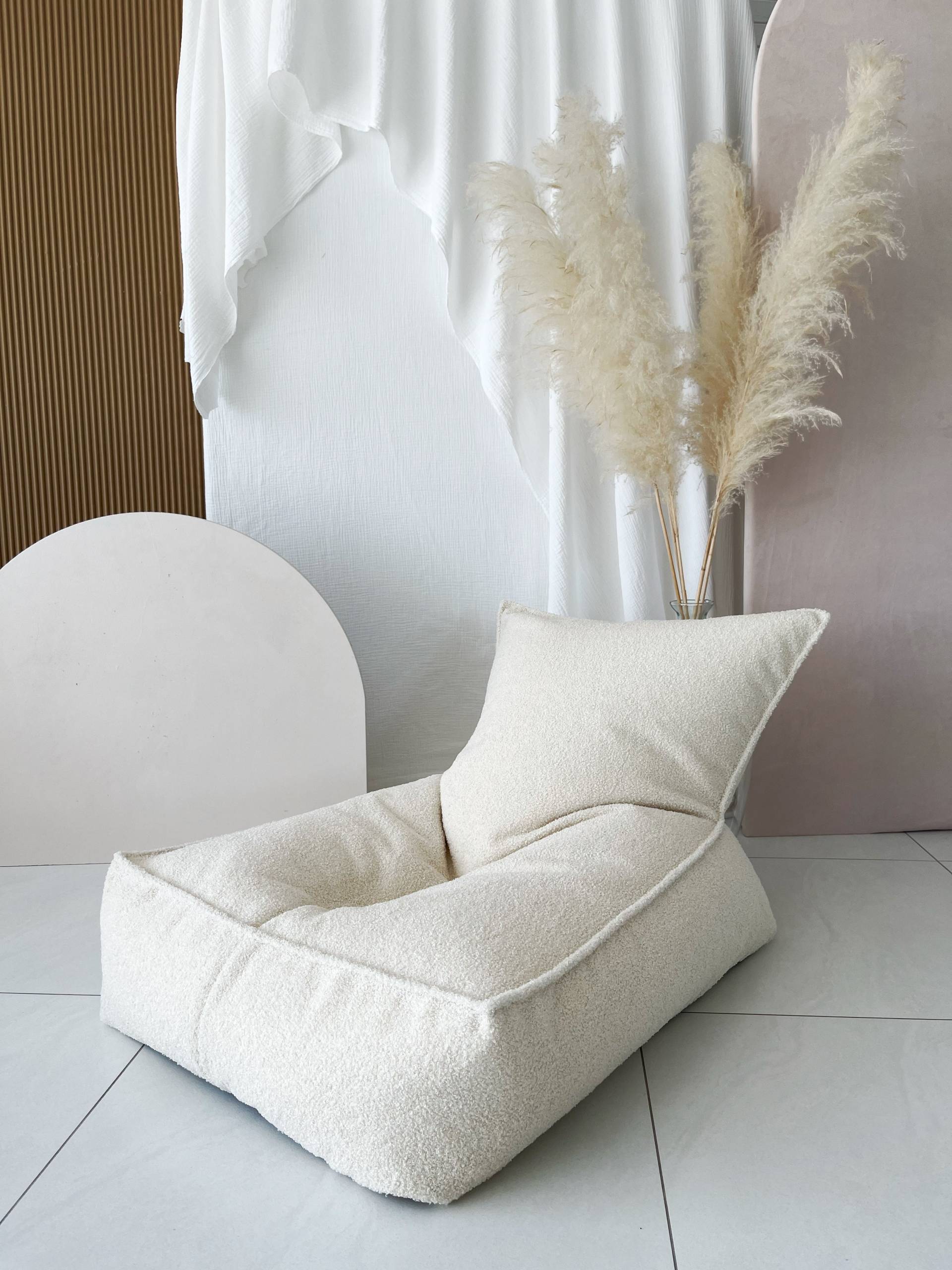 Alice &  Fox PIXIE Sitzsack, Creme von Alice & Fox