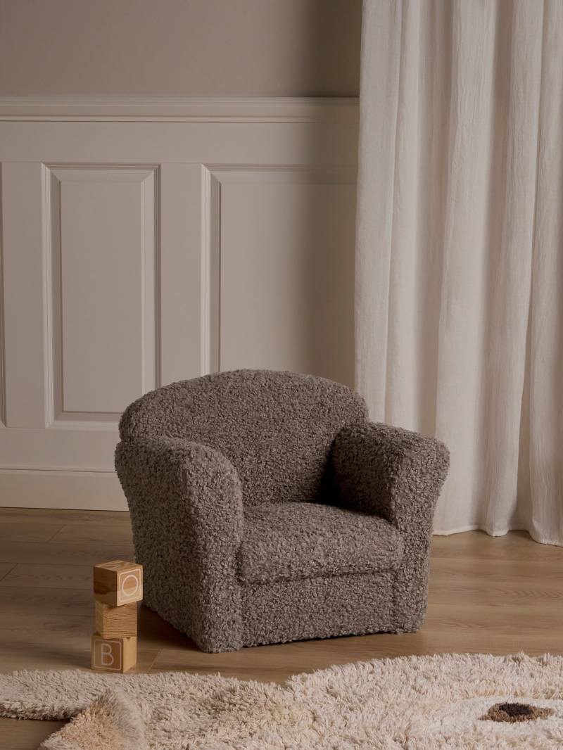 Alice & Fox Puffin Sessel, Taupe Teddy, Kindersessel Alice & Fox Puffin Sessel, Taupe Teddy, Kindersessel von Alice & Fox