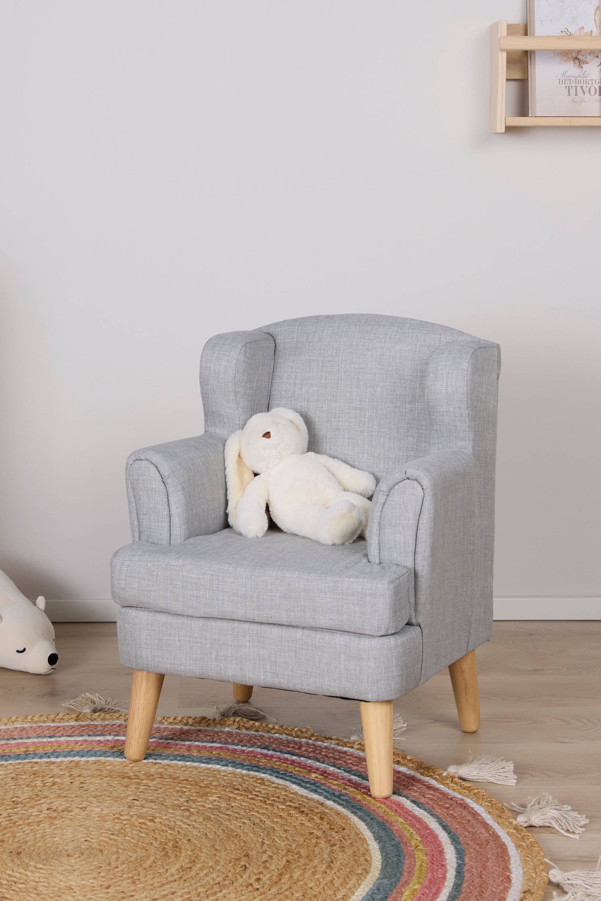 Alice & Fox Sessel, Grau, Kindersessel Alice & Fox Sessel, Grau, Kindersessel von Alice & Fox