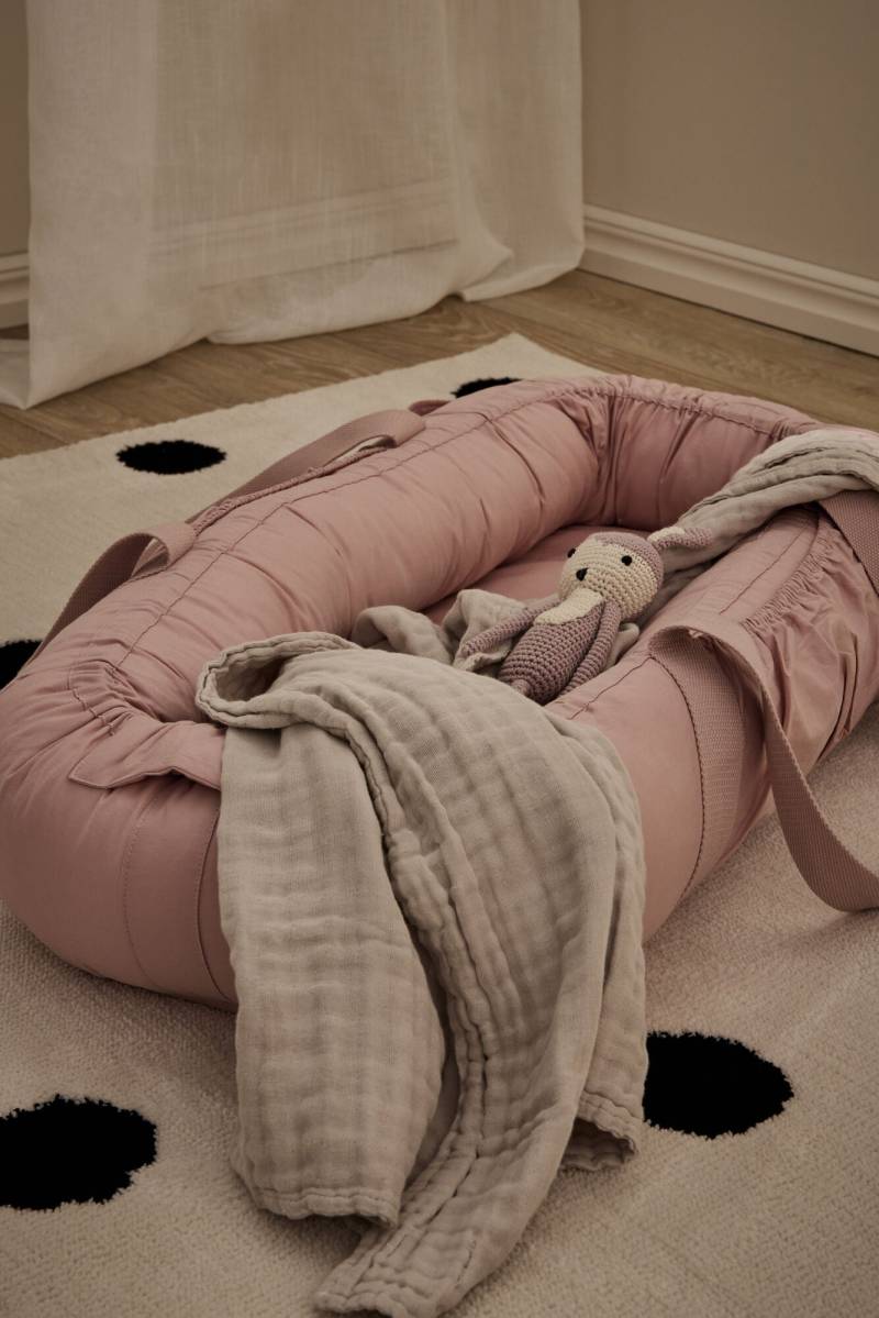Alice &  Fox ASTRID Babynest, Hellrosa von Alice & Fox