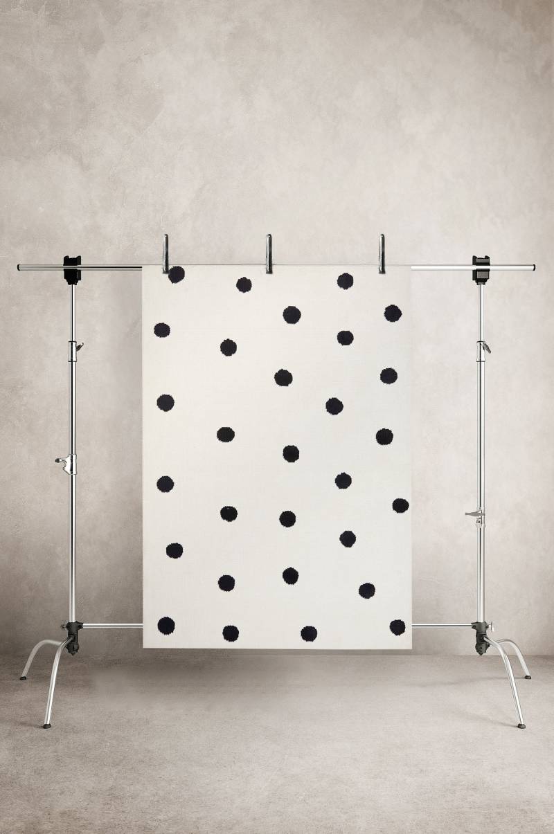 Alice &  Fox Teppich Punkte 140x200 cm von Alice & Fox