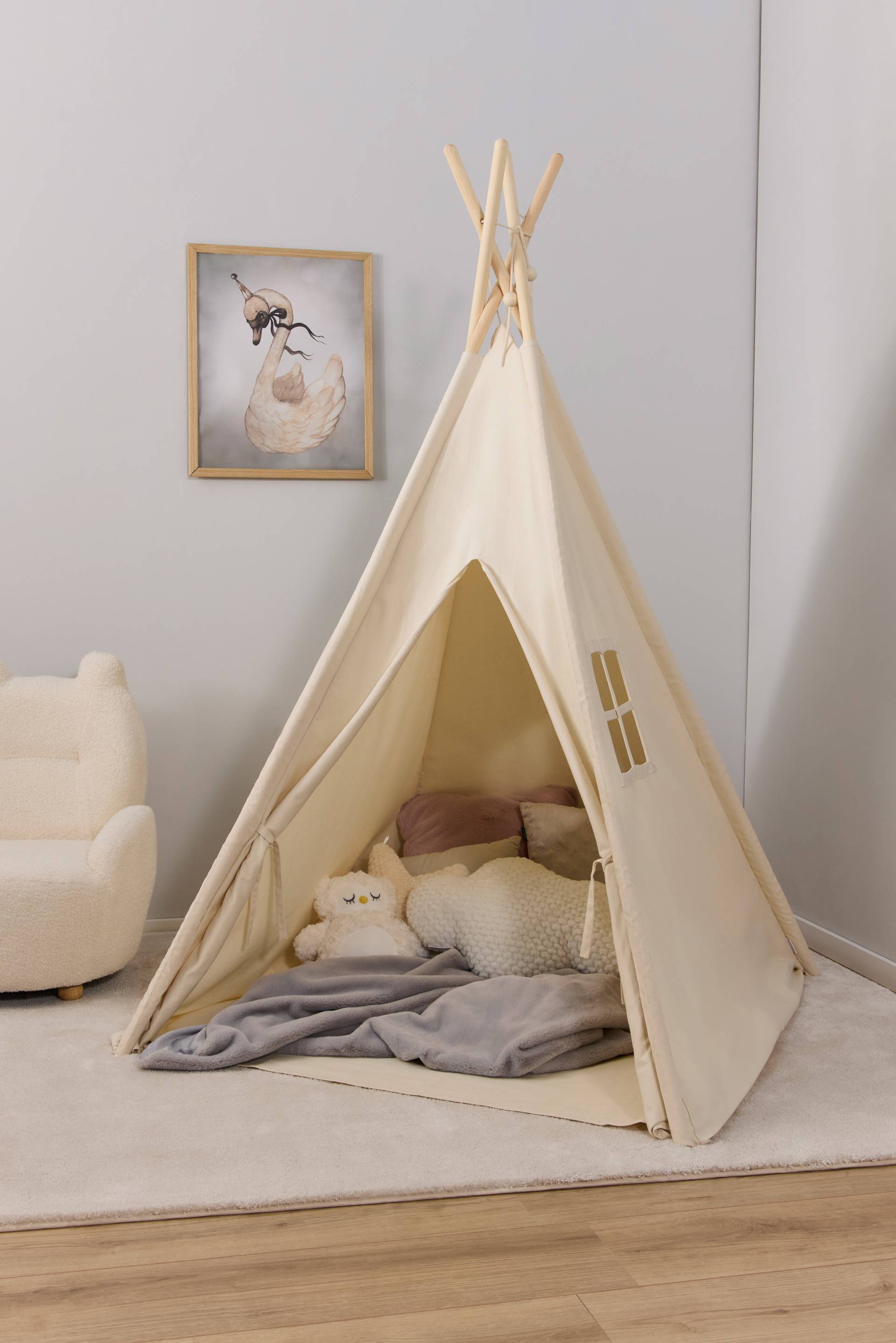 Alice & Fox Tipi-Zelt, Beige Alice & Fox Tipi-Zelt, Beige von Alice & Fox