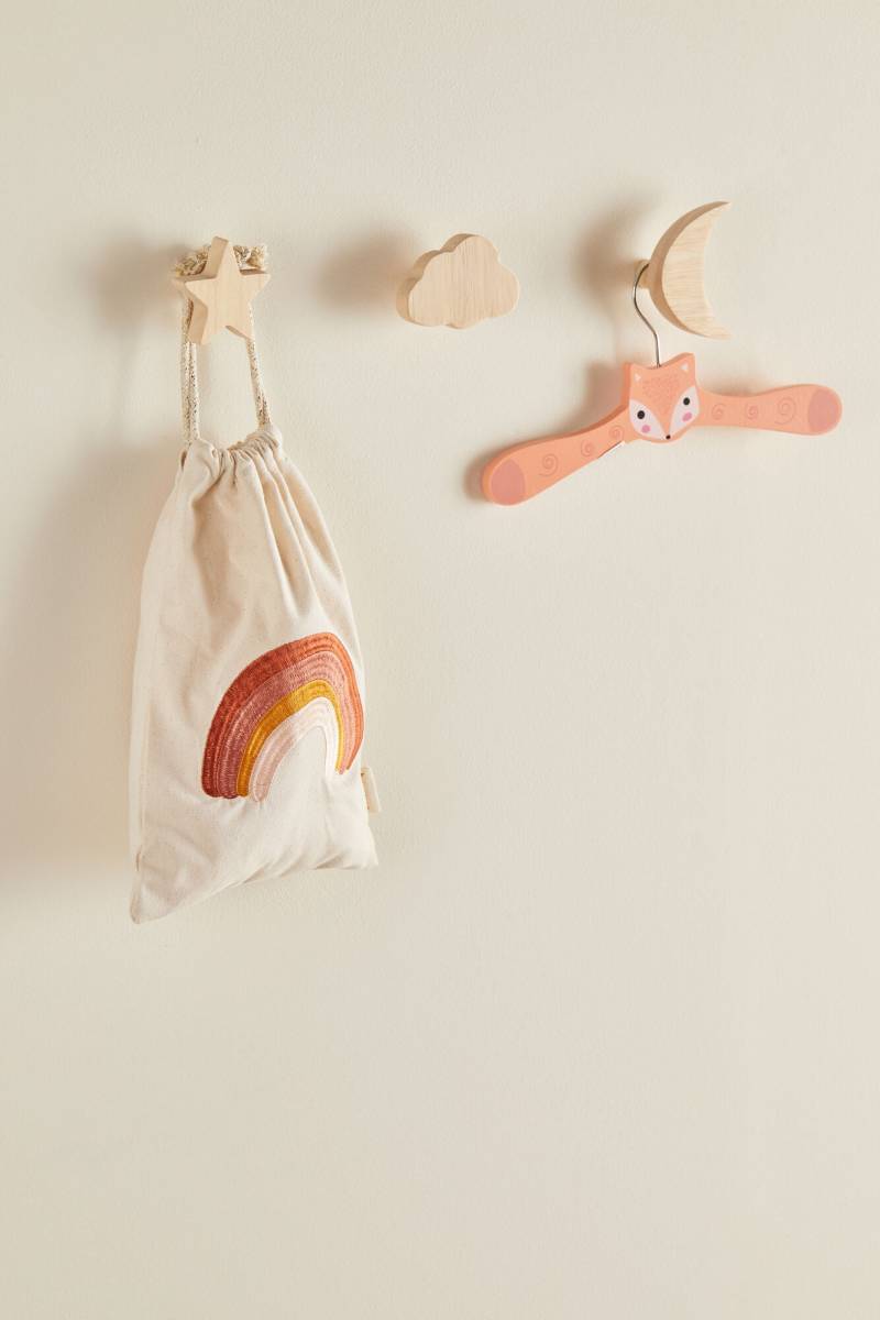 Alice &  Fox SAGE Wandhaken Mond und Stern, Wood von Alice & Fox