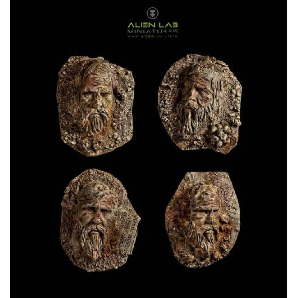 'Ancient Heads' von Alien Lab