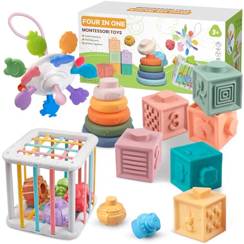 Aliex Baby Spielzeug, Montessori Babyspielzeug | Motorikspielzeug | Stapelturm | Stapelsteine | Motorikwürfel Aliex Baby Spielzeug, Montessori Babyspielzeug | Motorikspielzeug | Stapelturm | Stapelsteine | Motorikwürfel von Aliex
