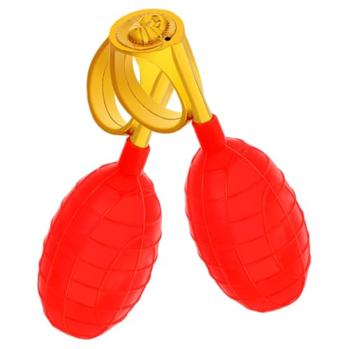 2 Stück Aprilscherz-Streiche Wasserspritzring Plastikparty-Schabernack Lustiger Wasserspritzring Für Partygeschenk Für Erwachsene Und Kinder (Rot) von Alipis