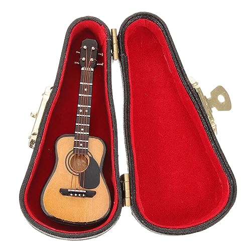 Alipis Gitarre Für Anfänger – Kindergitarrenspielzeug Mit Miniaturornamenten Zur Dekoration von Alipis