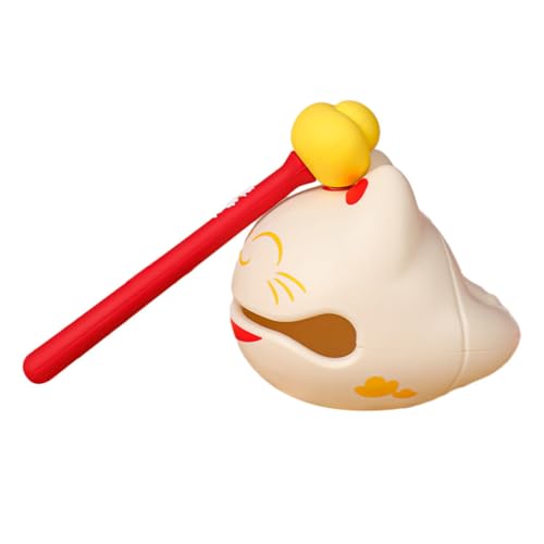 Alipis 1 Satz Glückskatze Holzfisch musikinstrumente musikspielzeug Toy Alarm Kätzchen Entspannendes Perkussionsspielzeug für das Büro Lehrmittel Abs Weiß Alipis 1 Satz Glückskatze Holzfisch musikinstrumente musikspielzeug Toy Alarm Kätzchen Entspannendes Perkussionsspielzeug für das Büro Lehrmittel Abs Weiß von Alipis