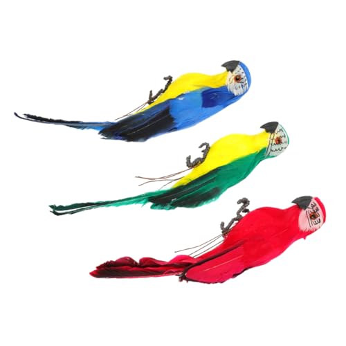 Alipis 1 Satz Simulationsschaum Papagei Miniaturfiguren Papagei Stofftier Papageienbarsch Schaufensterpuppe Maneküre- Set Gartenpapageien-statuen- Kreative Papageienstatue Feder 3st Alipis 1 Satz Simulationsschaum Papagei Miniaturfiguren Papagei Stofftier Papageienbarsch Schaufensterpuppe Maneküre- Set Gartenpapageien-statuen- Kreative Papageienstatue Feder 3st von Alipis