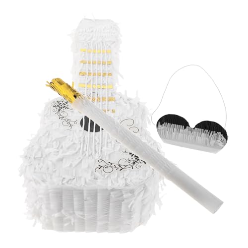 Alipis 1 Satz Violin Pinata für Kindergeburtstag Einzigartige Partydeko mit Stick und Augenbinde Kreatives für Jungen für Unvergessliche Feiern und Gastgeschenke Alipis 1 Satz Violin Pinata für Kindergeburtstag Einzigartige Partydeko mit Stick und Augenbinde Kreatives für Jungen für Unvergessliche Feiern und Gastgeschenke von Alipis