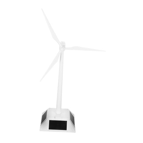 Alipis 1 Satz Von Solarantrieb Modell Miniatur Kunststoff Windmühle Dekoration Mini Solar Energy Windmill Spielzeug Desktop Modell Wohnkultur Gartenschreibtisch Ornament von Alipis